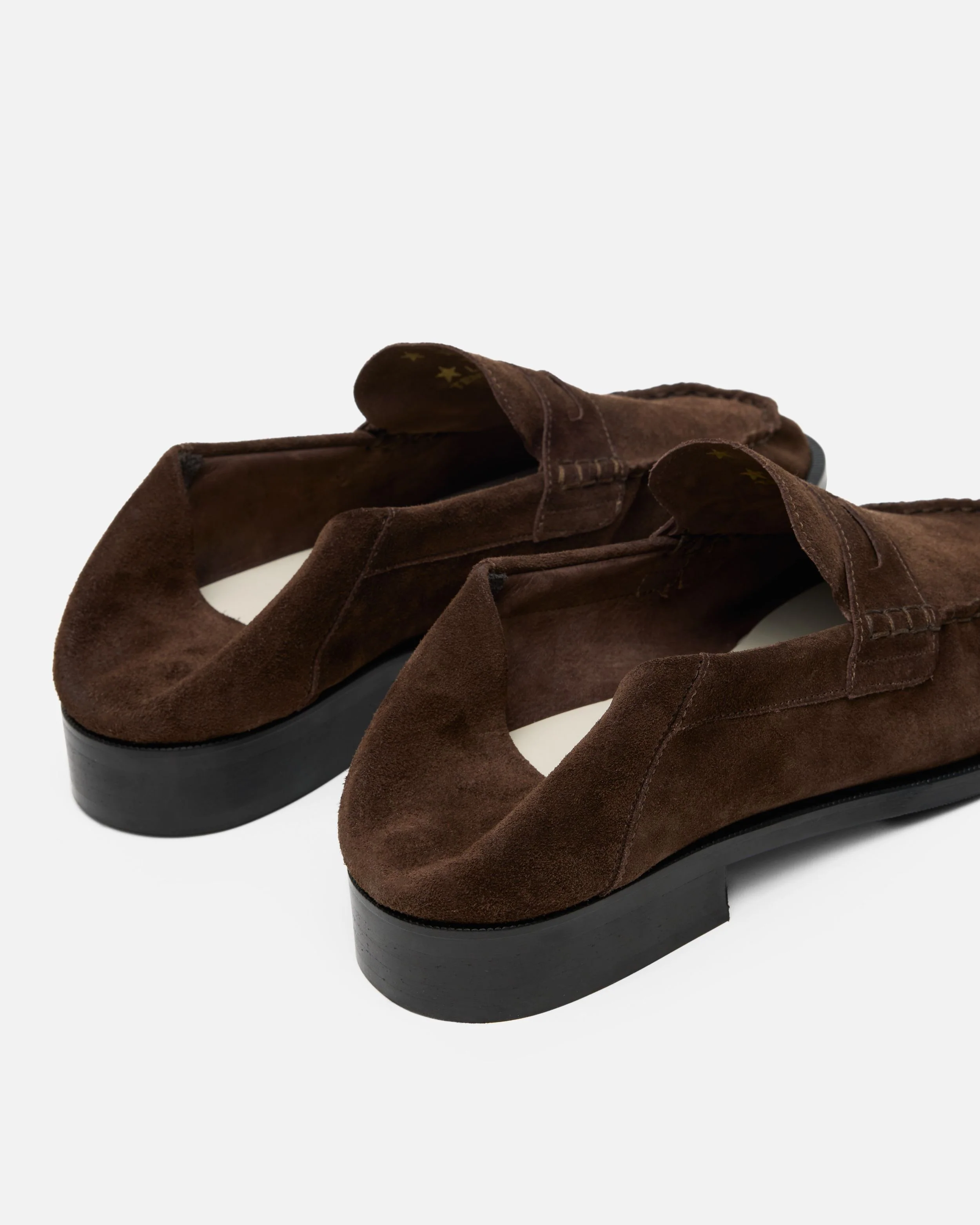 CB BROWN SUEDE FOLDABLE RUCHED LOAFER - Image 6