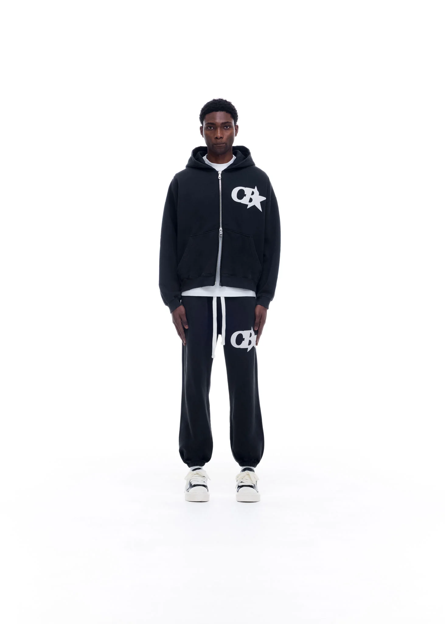CB STAR ZIPPED HOODIE - Image 2