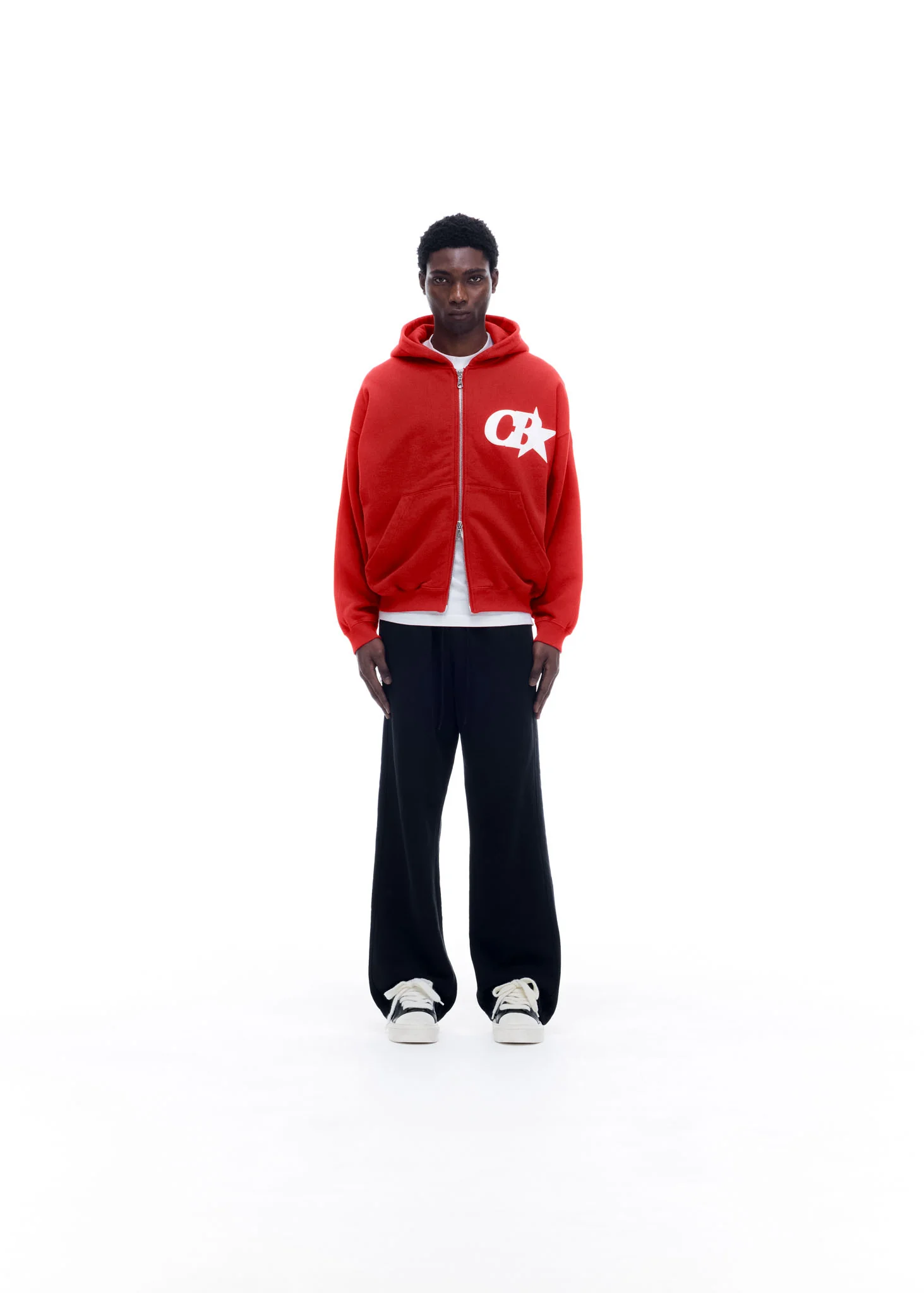 CB STAR ZIPPED HOODIE - Image 2