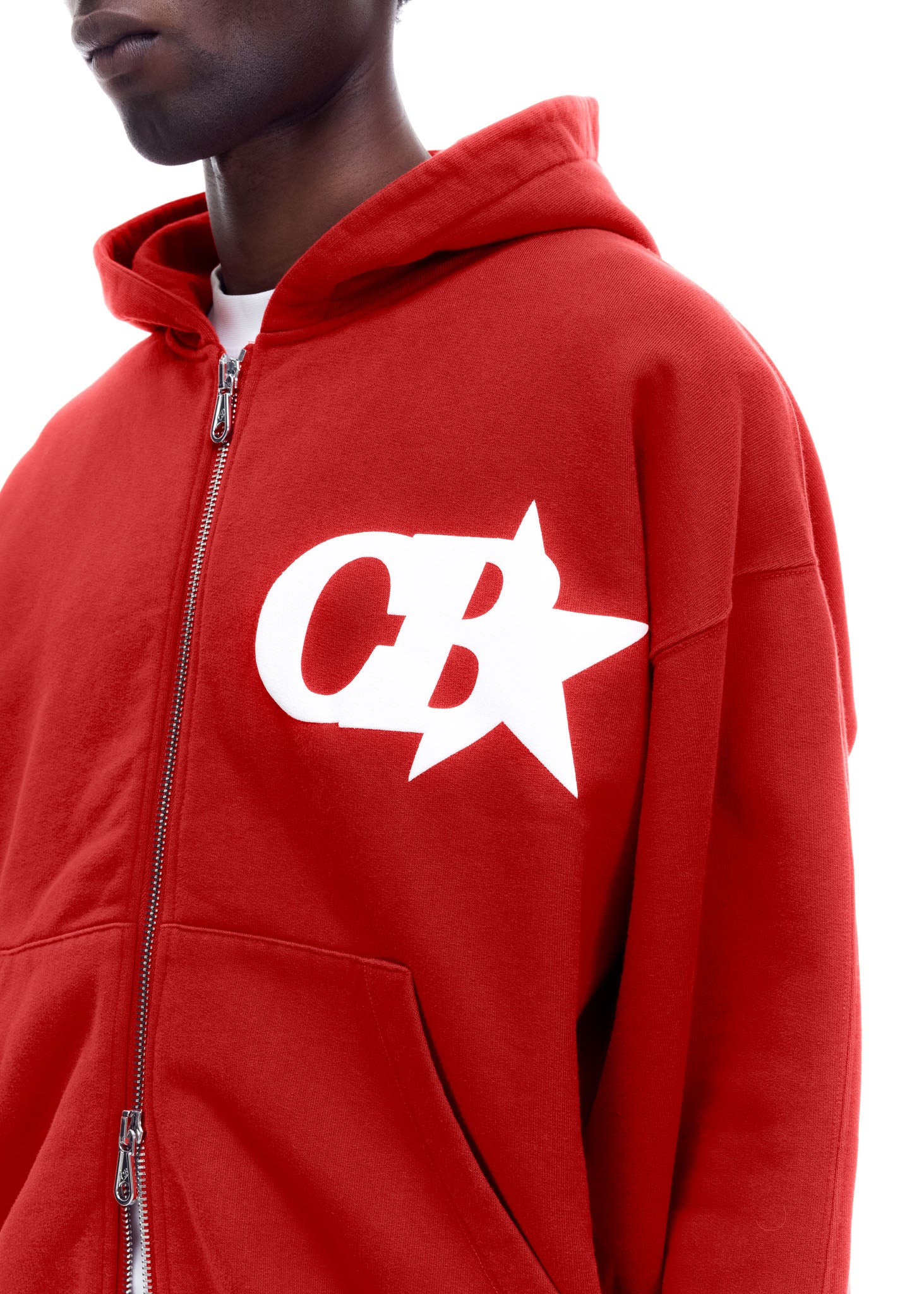 CB STAR ZIPPED HOODIE - Image 6