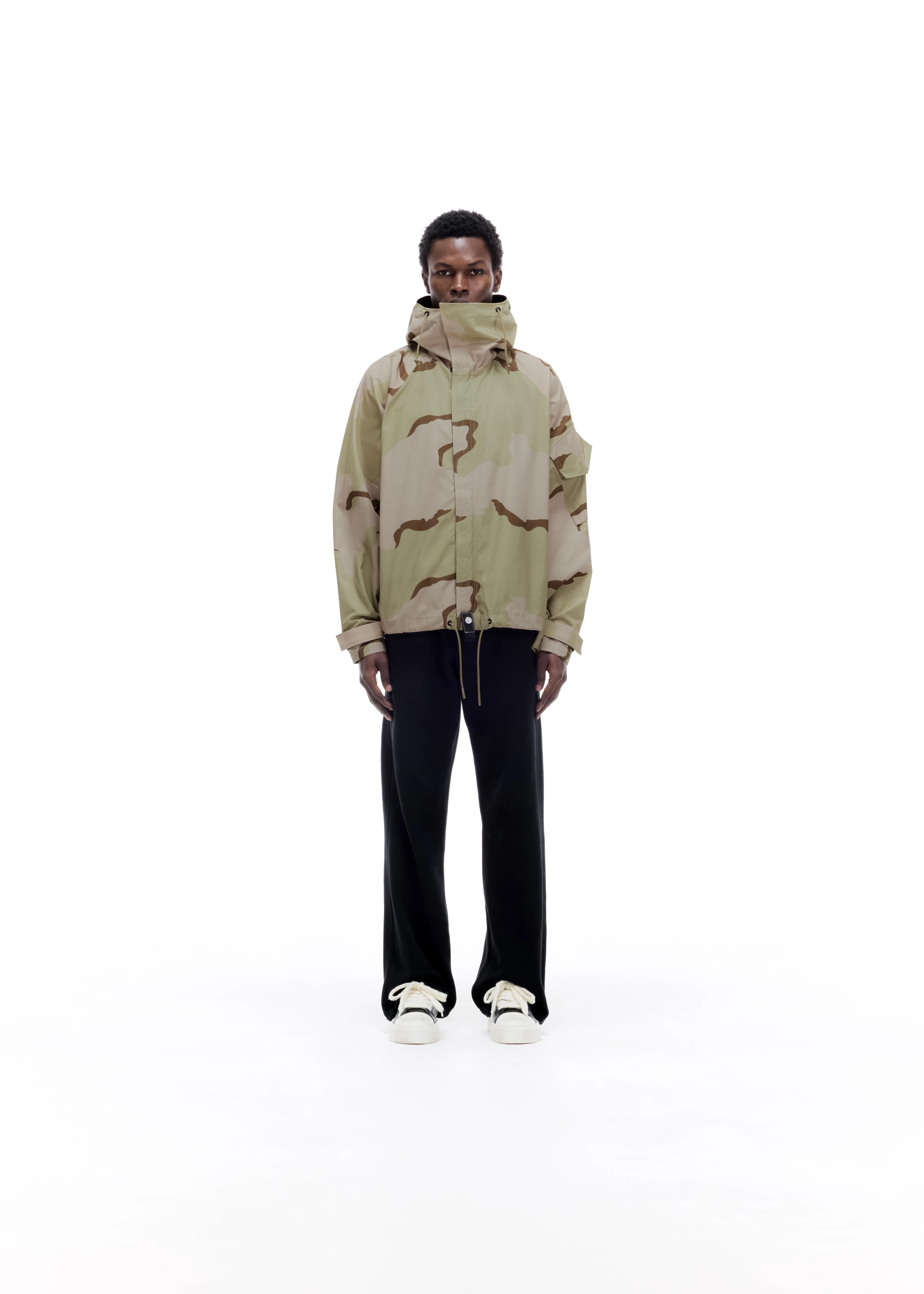 DESERT CAMO HOODED JACKET - Image 2