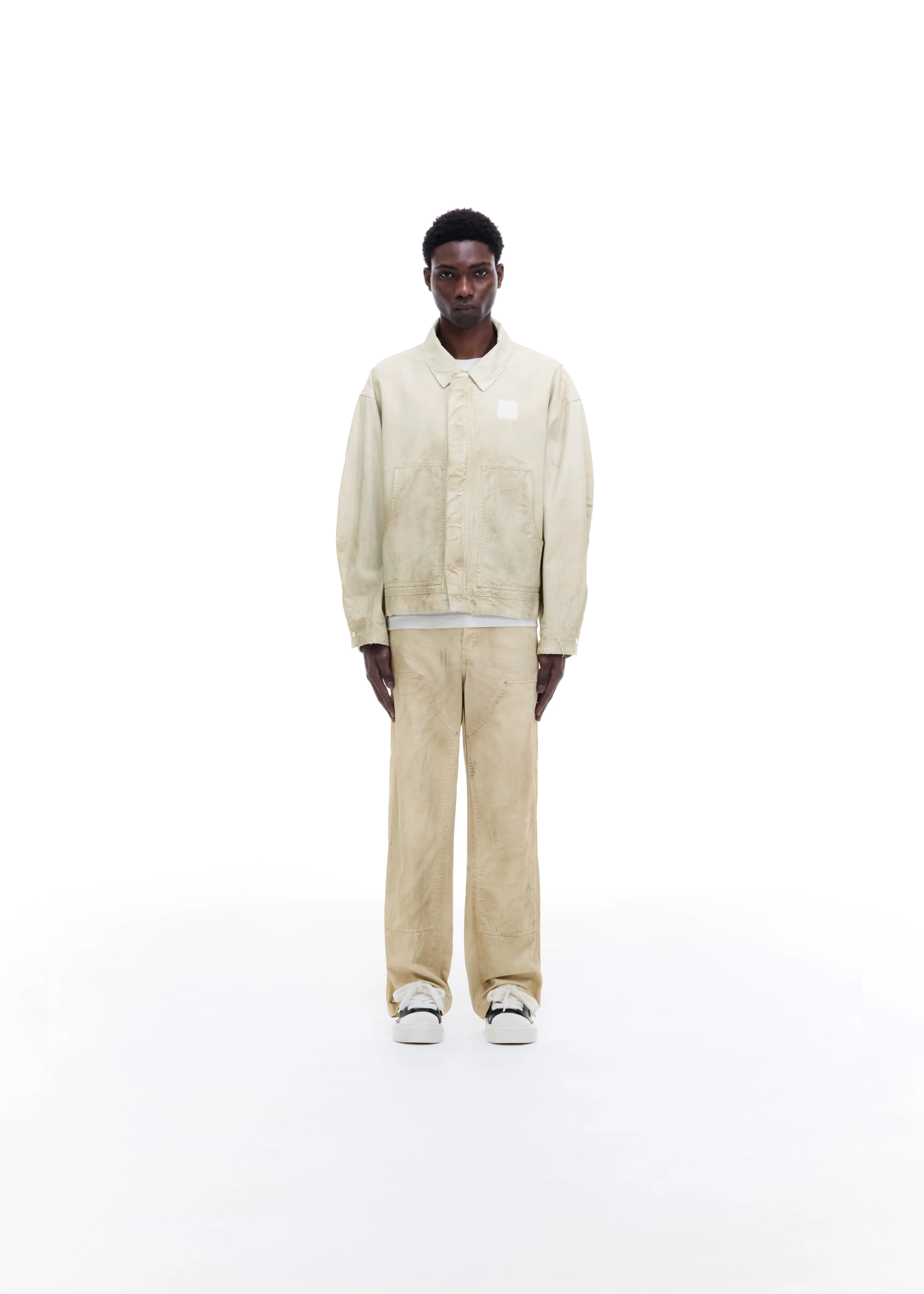DIRTY DOUBLE KNEE CARPENTER PANTS - Image 2