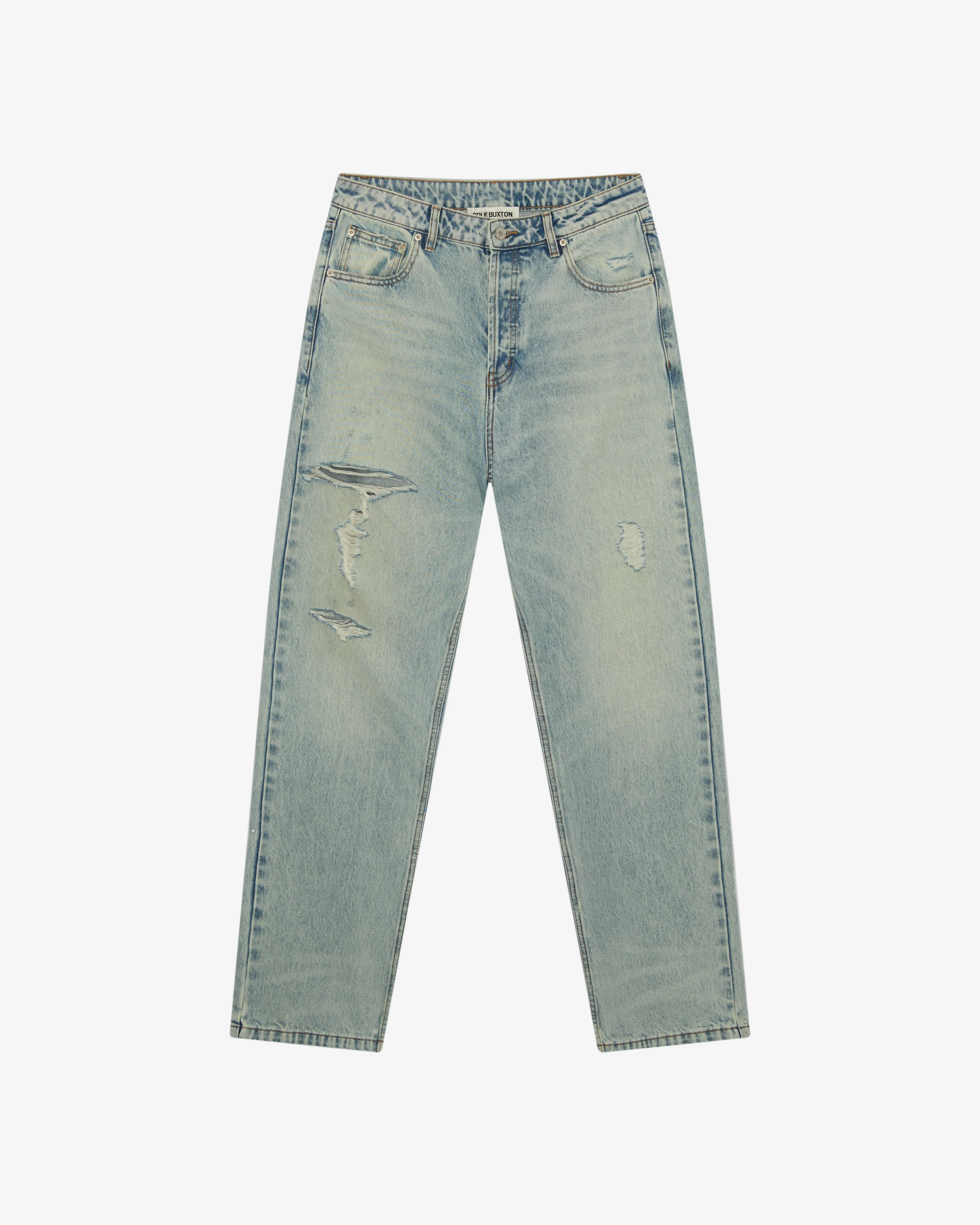 LIGHT WASH JEANS