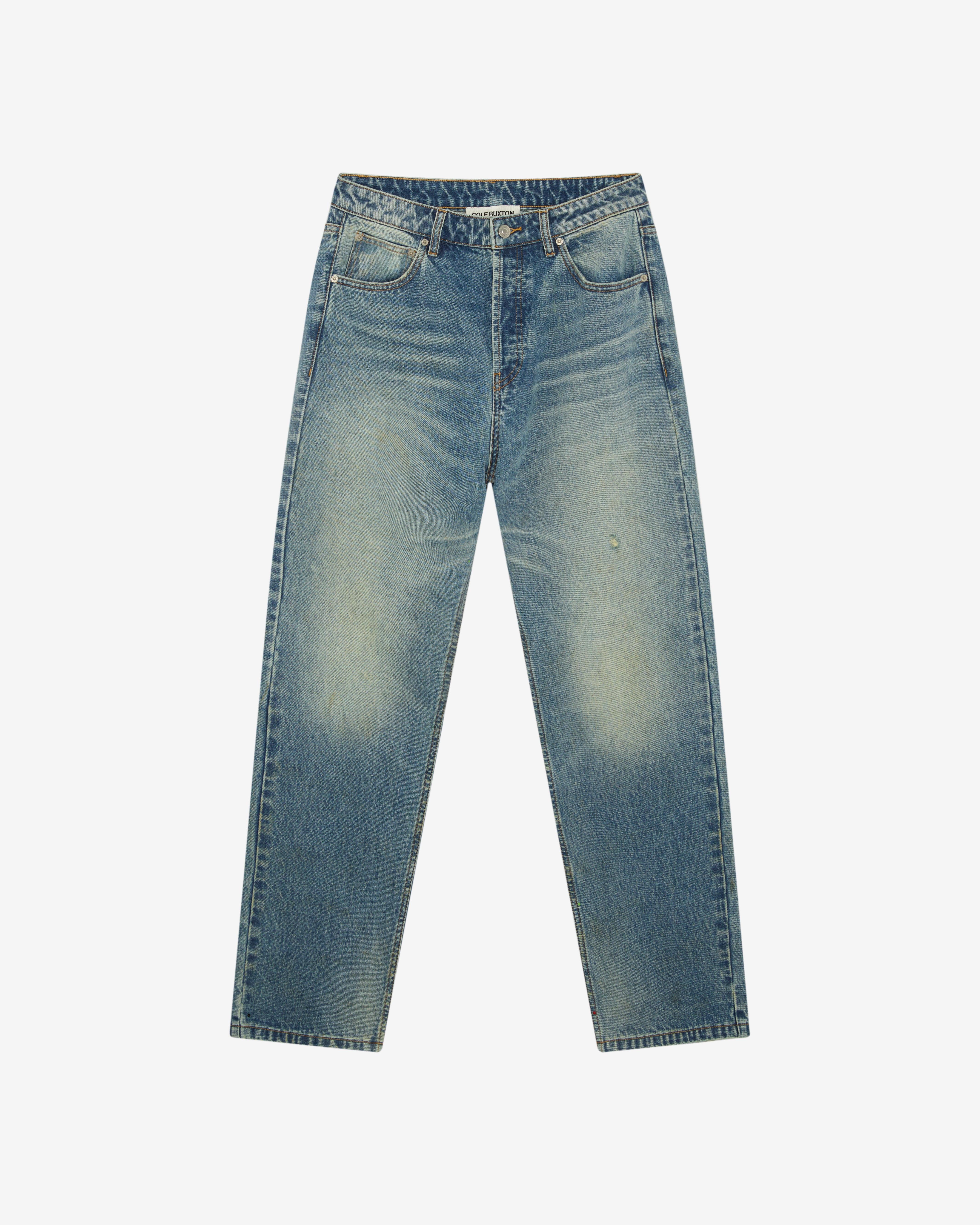 MID WASH JEANS