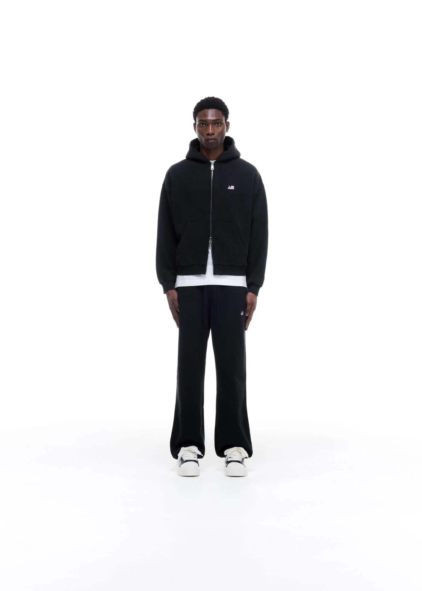 MINI FLAG ZIPPED HOODIE - Image 2