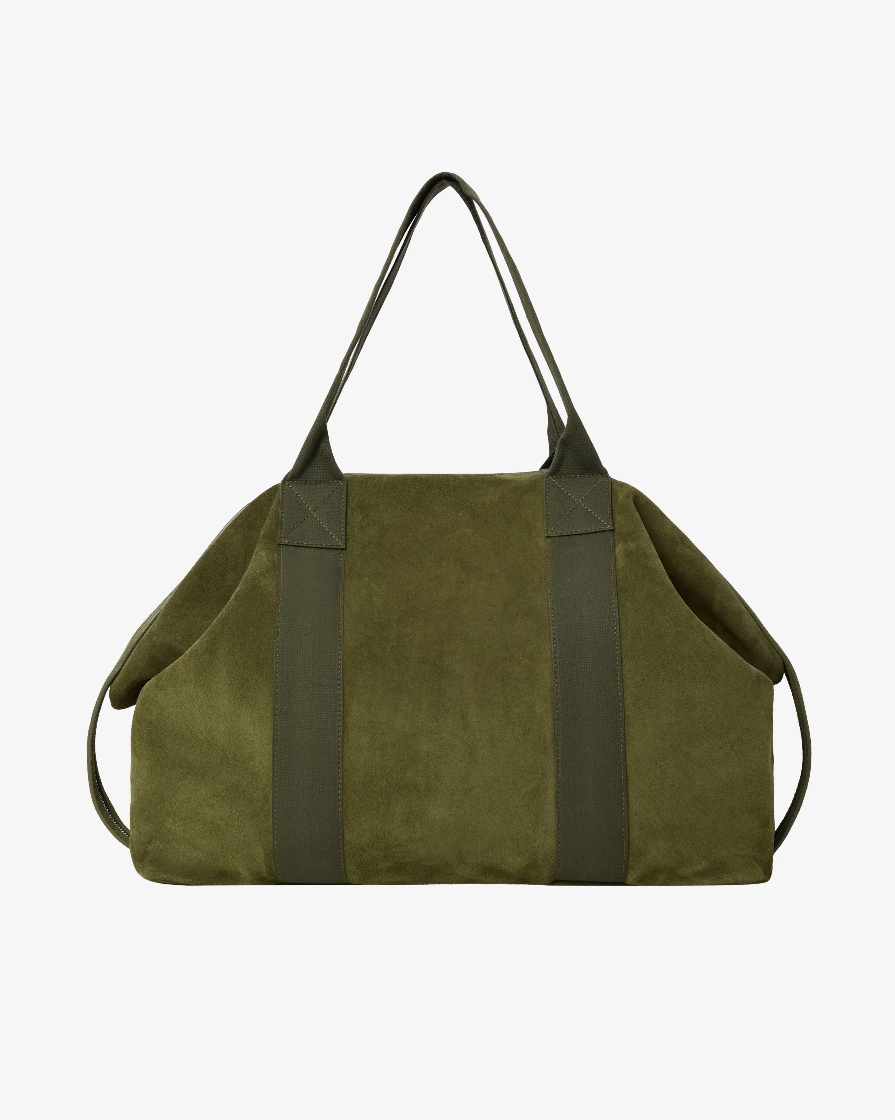 SUEDE MILITARY DUFFLE
